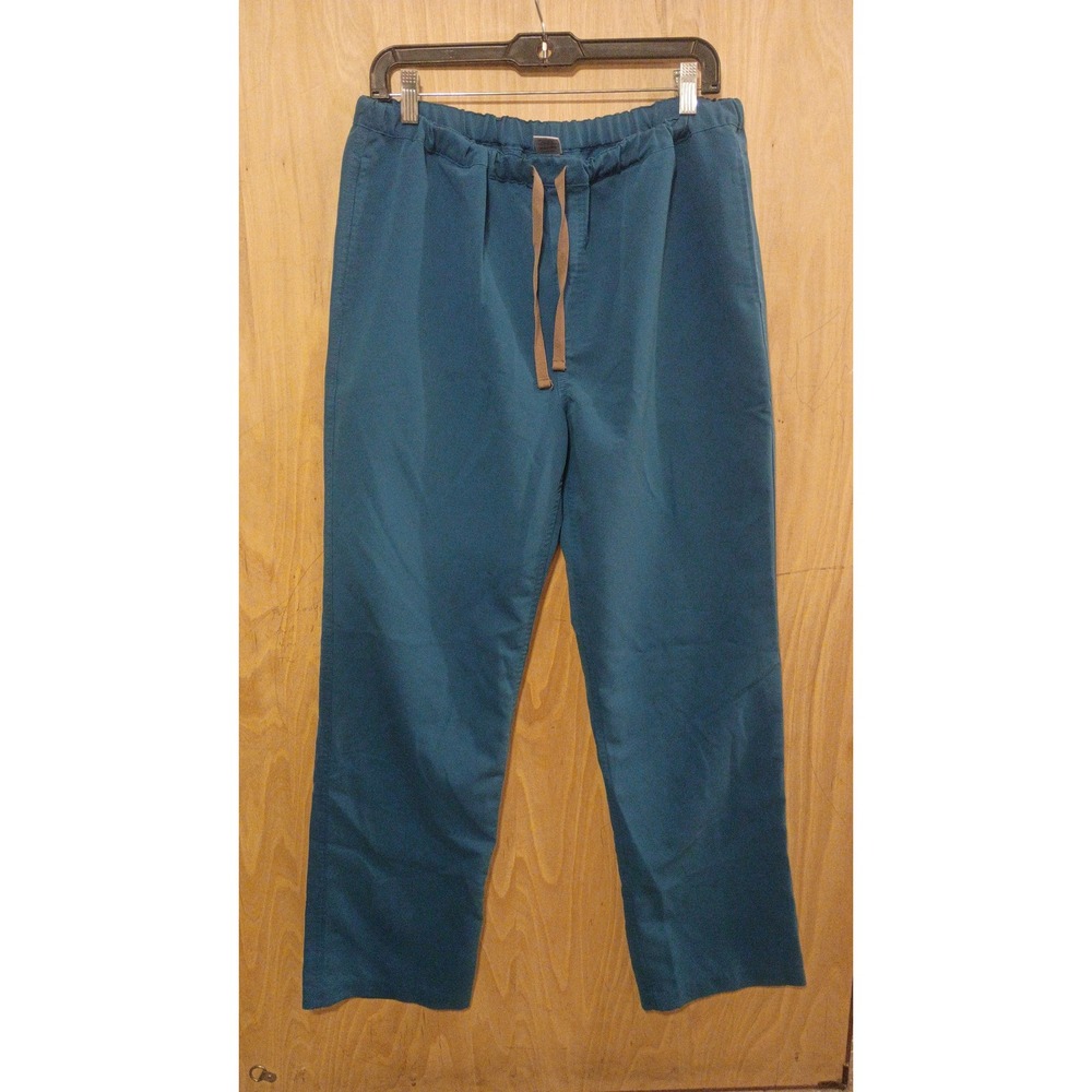 Figs Technical Collection Teal Blue Scrub Pants Mens Large Healthcare Uniform.